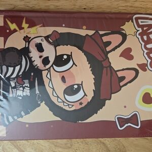 Cute Character Journal with Red and Black Cover